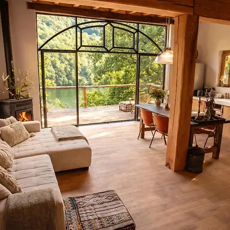 Casa de Férias Maison Du Lac Panorama I Vue Lac, Sauna & Bain Nordique *